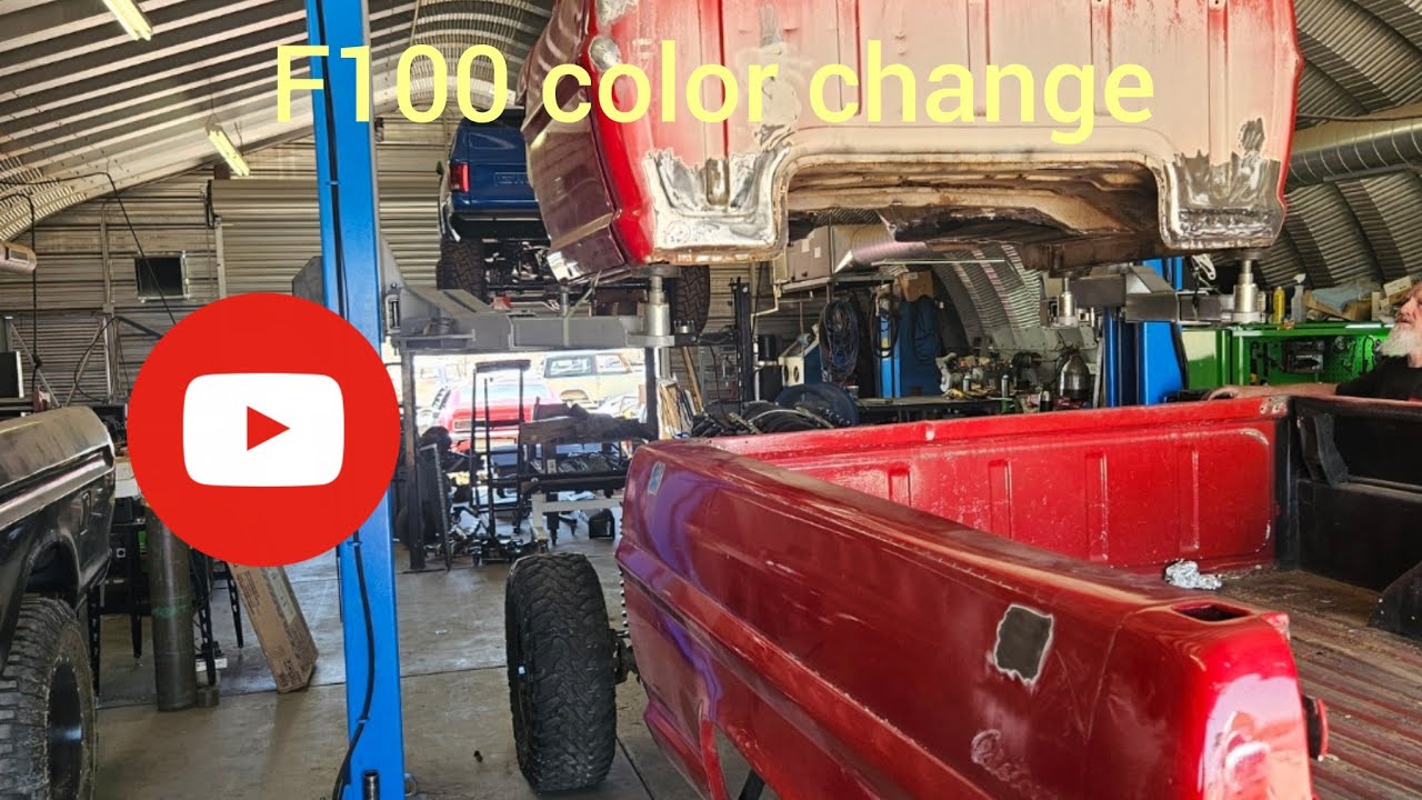 1971 Ford F100 4x4 Paint color change.