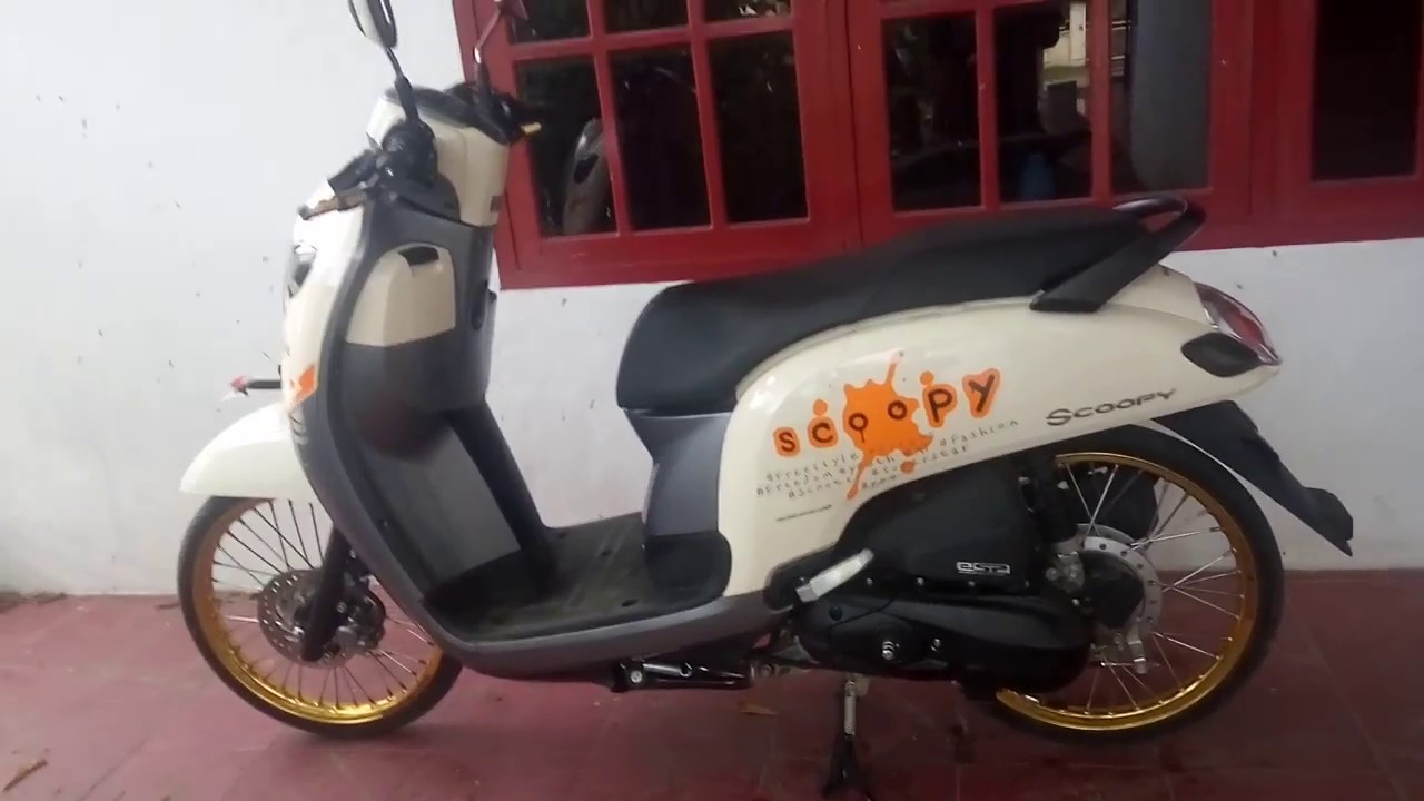 Modifikasi Scoopy Jari Jari YouTube