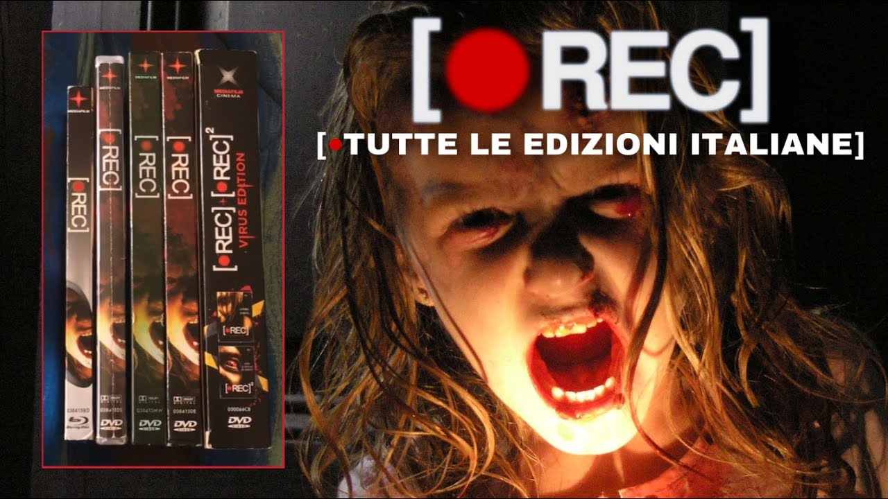 Tutte le edizioni italiane di [•REC] - LA PAURA IN DIRETTA (Unboxing Bonus)