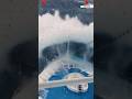 Cruise Ship Dives Into Ocean!