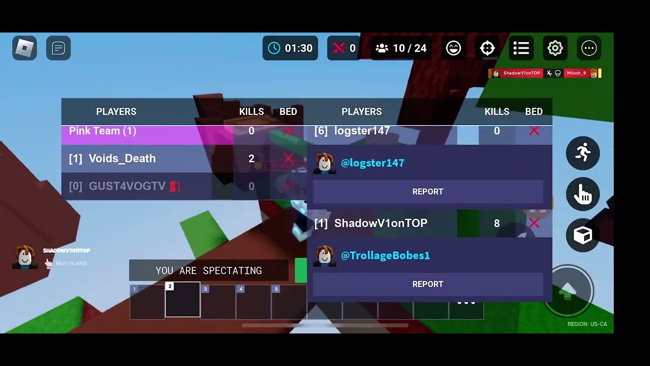 BedWars Hacker Report 151 (TrollageBobes1) YouTube