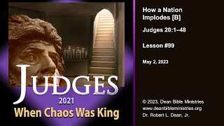 Judges 099B - How a Nation Implodes