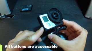 GoPro Hero3 Skeleton Case Prototype