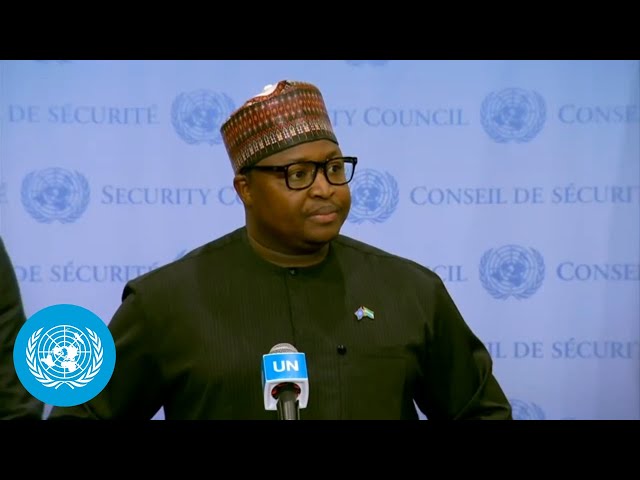 Sierra Leone on Palestine, Ukraine, Sudan and other topics - Security Council Media Stakeout