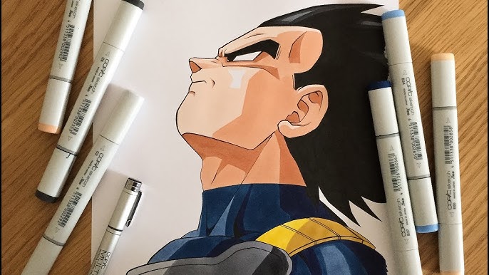 Majin Vegeta - dbz - Desenho de gaellis2 - Gartic