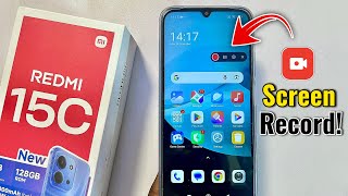 Redmi 15C: How to Screen Record!  screenshot 3