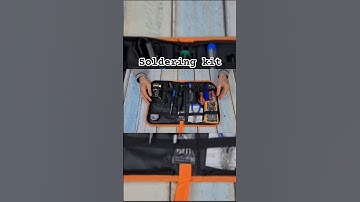 This Soldering Kit Has Everything You Need!  #SolderingTools #shorts