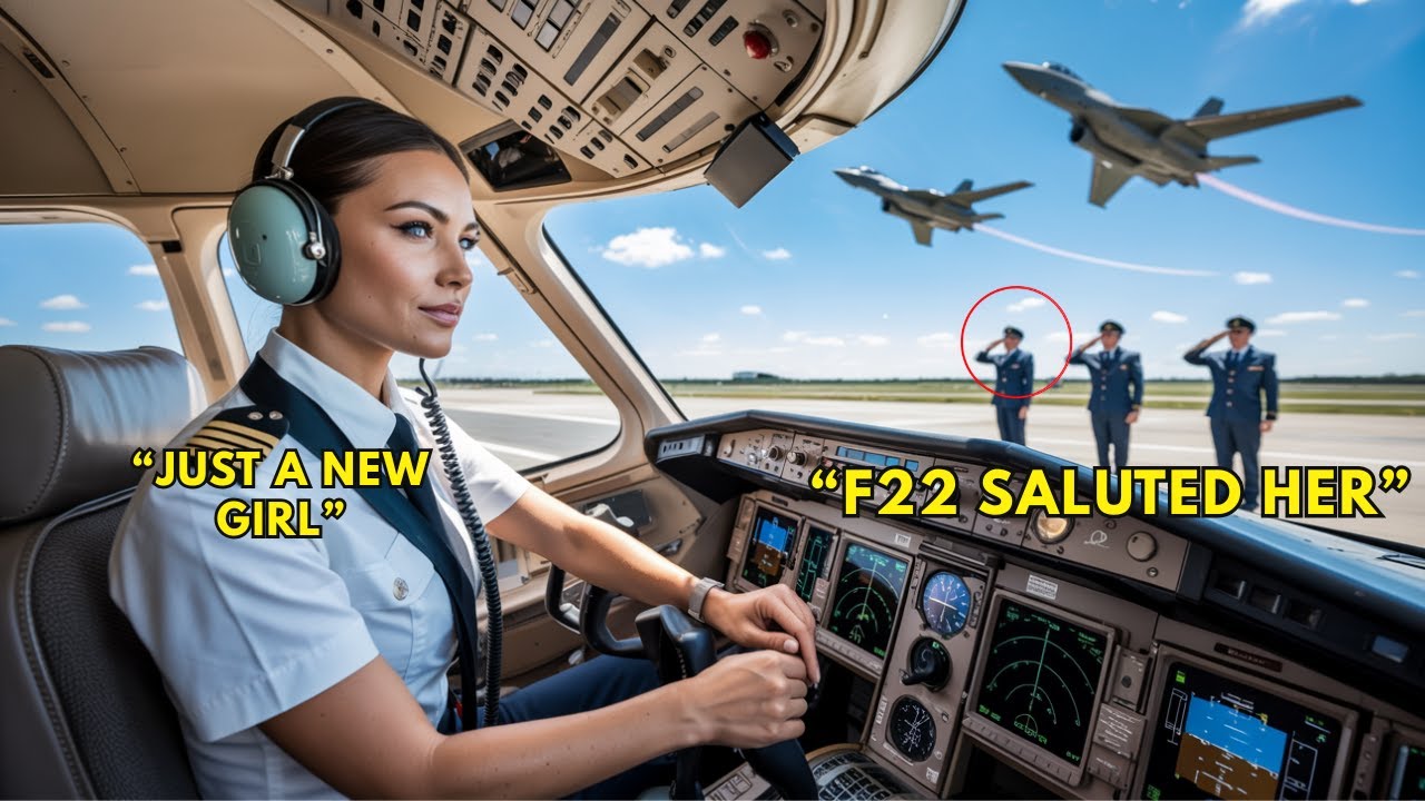 She Was Just the New Girl — Until the Plane Failed and Her Call Sign Shocked the F-22 Pilots
