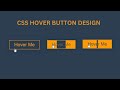 Inner CSS Slide Button | CSS Hover Slide Button Design | Pure HTMTL CSS