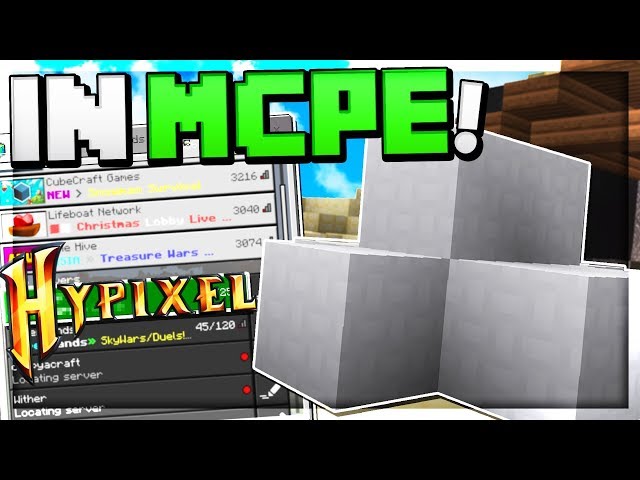 Hypixel Bedwars Server in MCPE!!! - Minecraft (Pocket Edition, Xbox,  Windows 10) 