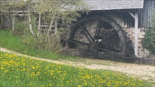 Старинная пилорама. Аltes Sägewerk. Old sawmill.