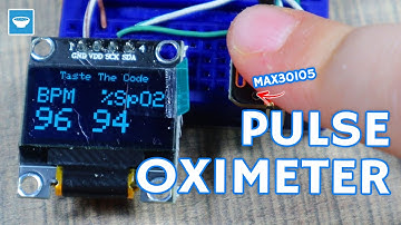 Oximeter Monitor with OLED screen and MAX30105 sensor on NodeMCU
