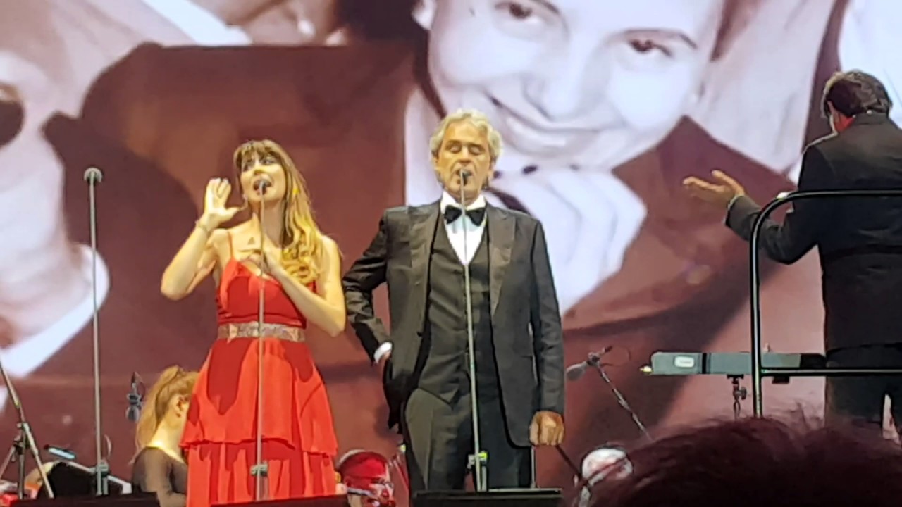 "Don't Cry For Me, Argentina " Andrea Bocelli & Ilaria Della Bidia Szczecin 05.08.2017 TTSR'17