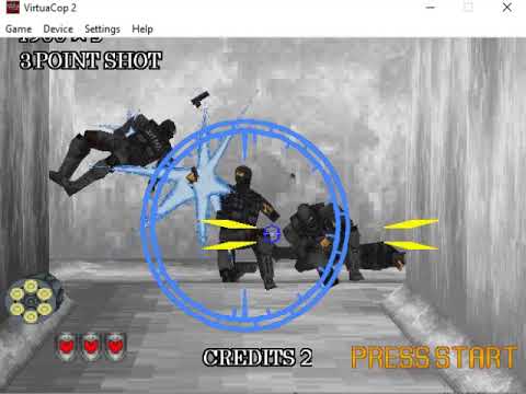 Virtua Cop 2 PC - Full GAME Walkthrough Gameplay No Commentary