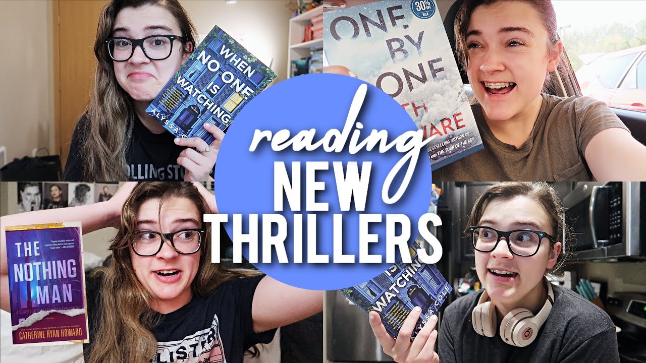 Reading 3 NEW Thriller Books... again || Reading Vlog 🔪 - YouTube