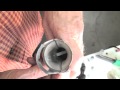 How to clean the ribbon type burner on a gas furnace