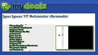 85% SPAREN - Lupus Lupusec XT1 Medizinischer Alarmmelder