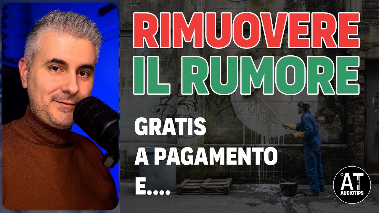 Come pulire una voce rumorosa: plugin gratis, AI e DaVinci Resolve a confronto