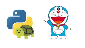 Draw A Doraemon Using Python Turtle Graphics