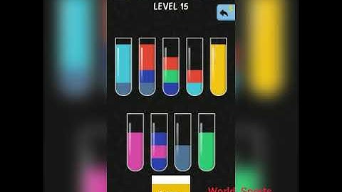 Water Color Sort game. level(14-16).Wonderful gaming...