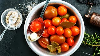 Tomaten SCHNELL einlegen I 3 MINUTEN Anleitung