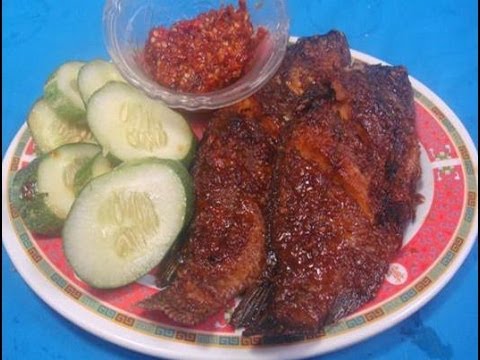 Cara Membuat dan Resep Ikan Mujair Bakar Bumbu Manis - YouTube