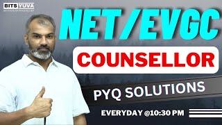 NET_EVGC_Counsellor 6 Previous year Questions BITS YUVA Institute of Psychology with Deepak Sharma