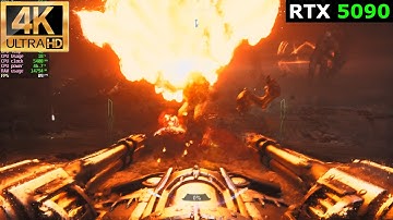 DOOM: The Dark Ages PATH TRACING - RTX 5090 / 4K HDR Gameplay