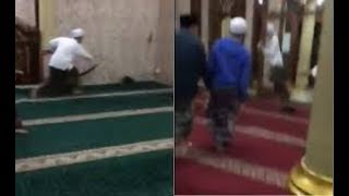 Heboh Video Huru Hara Remaja Usir Tikus Raksasa di Dalam Masjid