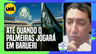 PVC: QUANTAS VEZES MAIS O PALMEIRAS JOGARÁ NA ARENA BARUERI EM 2024