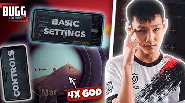 Dok Pubg 4X Gyro Sensitivity Settings Revealed — 5 Finger Control Code Bgmi