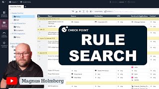 Check Point R81.X - Crash Course - SmartConsole Part2 - Create and Search rules