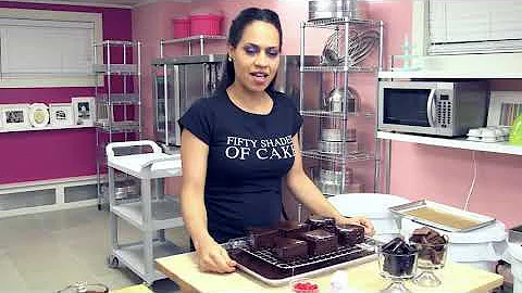 How to Make FIFTY SHADES OF CAKE! Six Mini Chocolate Cakes with Chocolate Ganache!