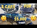 Buying Cars at Copart || Is It Worth It? || Overview of 3 Rebuilds