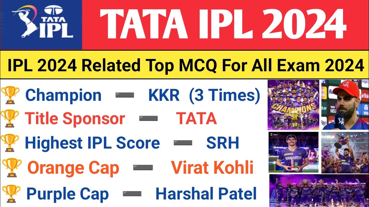 | IPL 2024 GK | IPL 2024 Current Affairs | IPL 2024 Important Questions | Current Affairs 2024 |