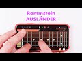 Rammstein - Ausländer  Cover on iphone ( GarageBand )