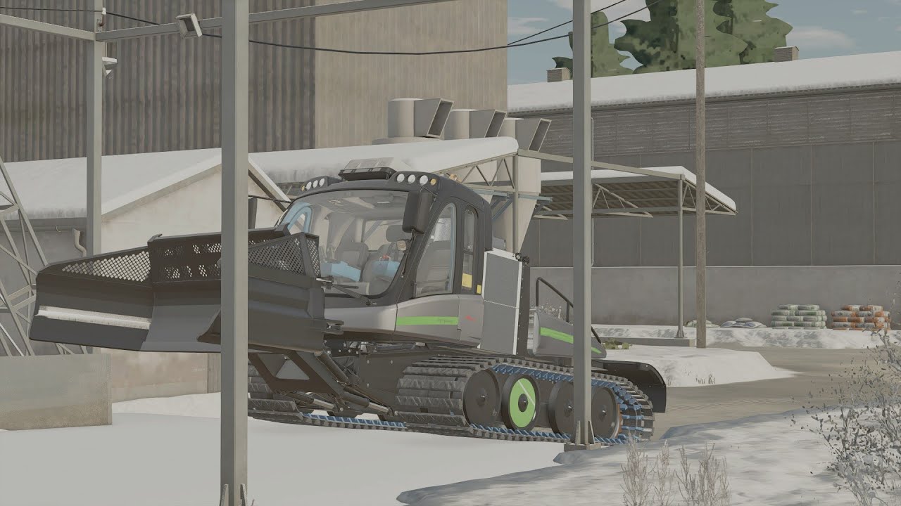 Zimowe odśnieżanie Gra na kierownicy logitech g920 + simtask thrustmaster