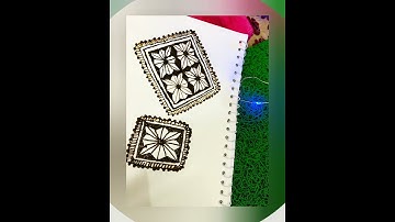 New trick 😍 checkbox design i hope this Design was helpful for Stylish mahendi design 😍😍💕 #shorts