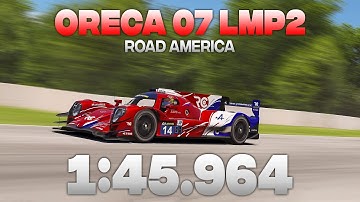 rFactor 2 Setup - Oreca LMP2 Road America | 1:45.964