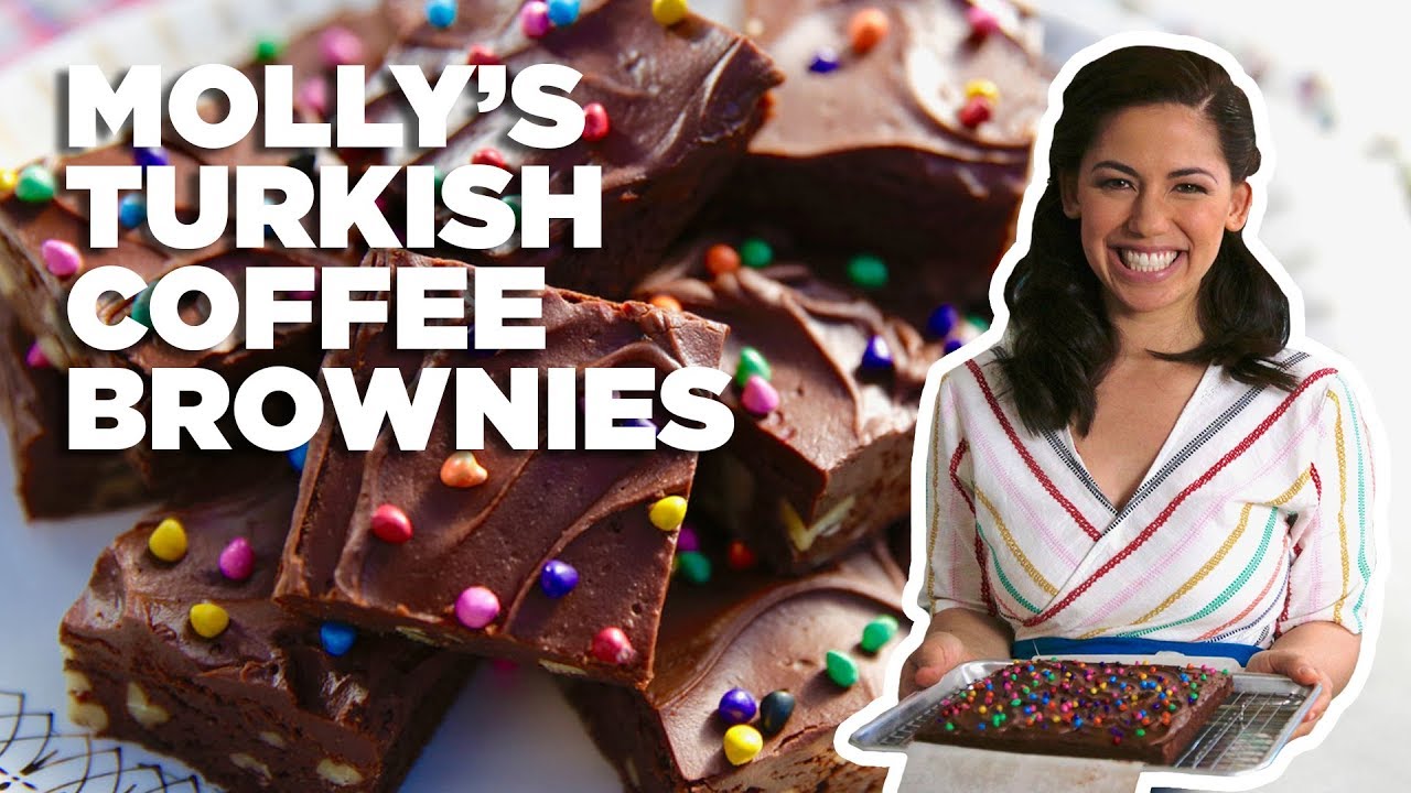 The Fudgiest Turkish Coffee Brownies with Molly Yeh | Girl Meets Farm | Food Network