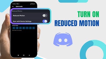 Turn On Reduced Motion On Discord. |Technologyglance