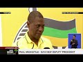 Cabinet Reshuffle | The rise of Paul Mashatile, SA