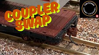 Atlas Piggyback Flatcar Upgrade Unboxing Coupler Swap Test Run