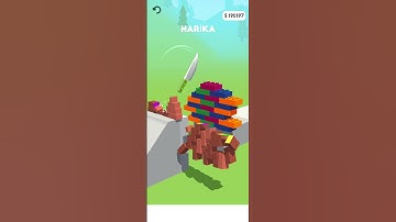 Slice it all!🔪🤤Gameplay🎮😇 level 138 in (Android-IOS)Relaxing Game #gameplay #androidgame #shorts