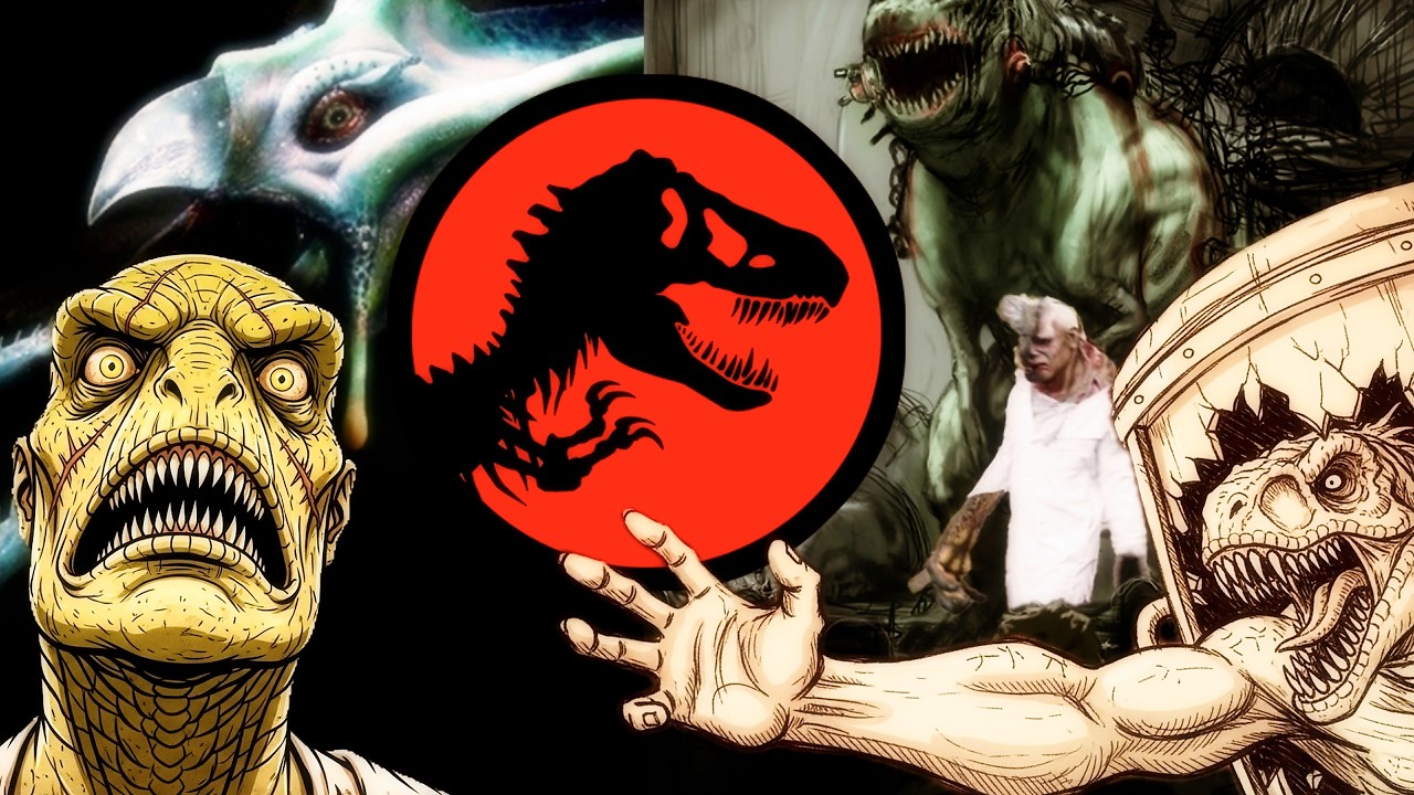 O CONCEITO de JURASSIC PARK que foi CORTADO por ser BIZARRO