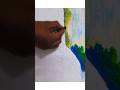 Easy scenery drawing for kids 😍 #art #easydrawing #village #drawing #viralvideo