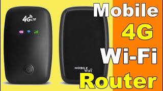 New Portable 4G Lte WIFI Mobile Router