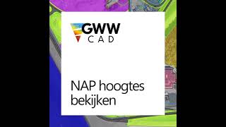 NAP hoogtes bekijken | GWW-CAD features