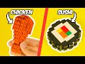 10 YUMMY LEGO FOOD Ideas!!