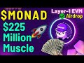 Monad crypto is a monster l1 with 225 million funds airdrop incoming